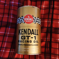 Kendall Racing Oil Tin