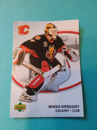 2006-07 UPPER DECK SUNKIST # 10 MIIKKA KIPRUSOFF HOCKEY CARD