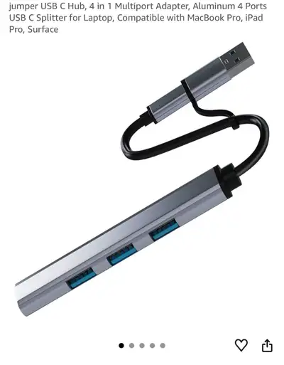 4 in 1 Multiport Adapter, View more