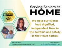 Serving Seniors At Home