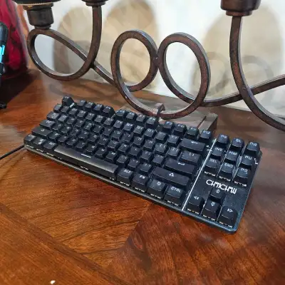 Mechanical keyboard type a connection to the keyboard has rgb ( lights ) 75 percent wired keyboard
