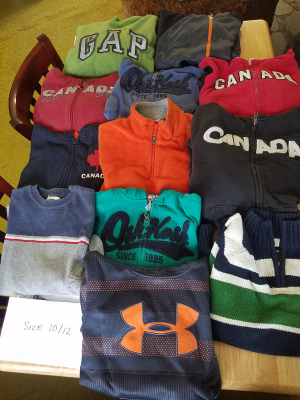 Size 10/12- Long sleeve shirts, Hoodies, sweaters, Pants in Kids & Youth in St. Catharines - Image 2