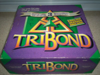 Vintage TriBond Board Game - Patch Products - 1995 - Complete.