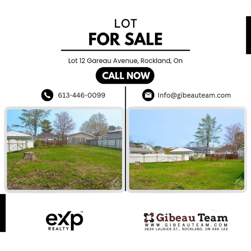 Lot for Sale MLS 1347908 Land for Sale Ottawa Kijiji