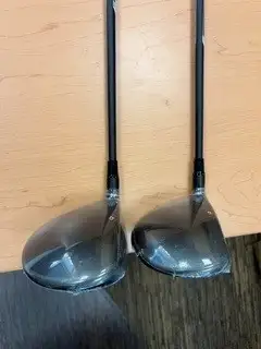 Taylor Made Qi4D 3 and 5 wood "NEW" Tense black shaft 65 x flex Multi Compound Grips