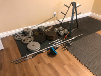 Weight plates, weight bars, dumbbell bars