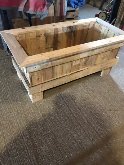 wooden planters , View more