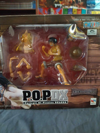 One Piece portrait of Pirates DX Luffy and Ace Figurines 