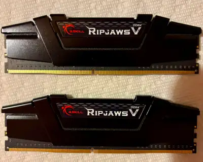 G.skill Ripjaws V DDR4 RAM kit 2X8GB = 16GB 4400mhz, XMP 2.0 ready Can be used for both AMD and Inte...