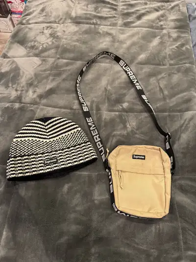 supreme hat and bag , View more
