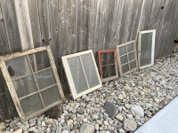 Window frames - old/antique 