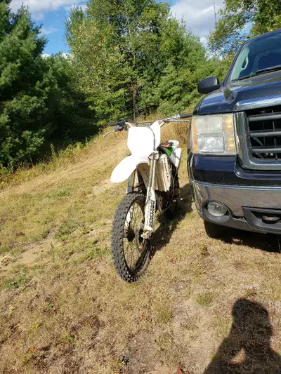 Hi there im looking to trade my 2008 kx450f for ideally a Yamaha yz250 or a Honda crf 250r but Suzuk...
