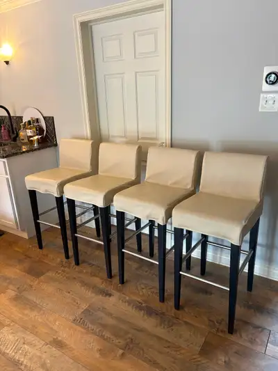 Four Bar Height Chairs, View more