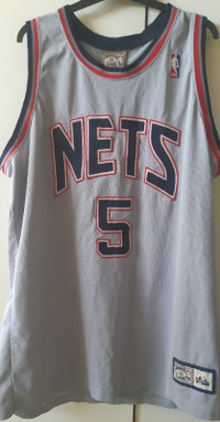 Majestic Hardwoods Classics Large Jason Kidd Basketball Jersey