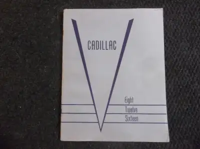 Vintage 1932 Cadillac showroom sales booklet ...... nice, View more