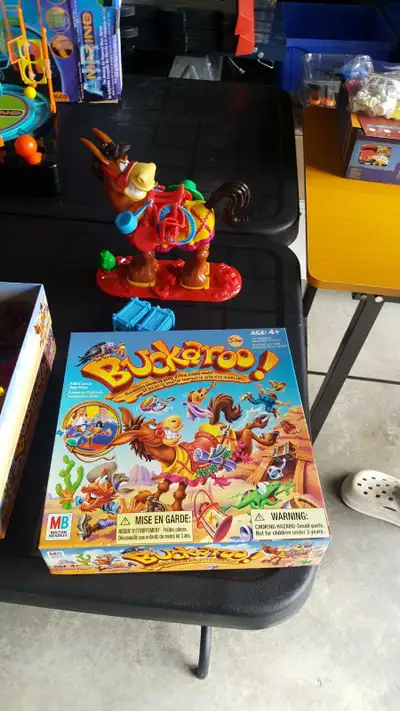Two Buckaroo games for $5. One works other for extra parts. Smoke-free home.
