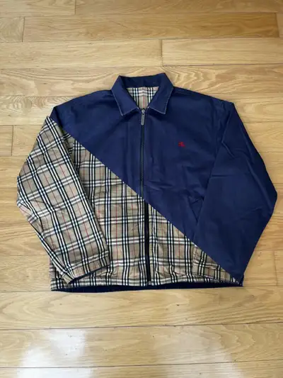 RARE Burberry Reversible Nova Check Jacket M, View more
