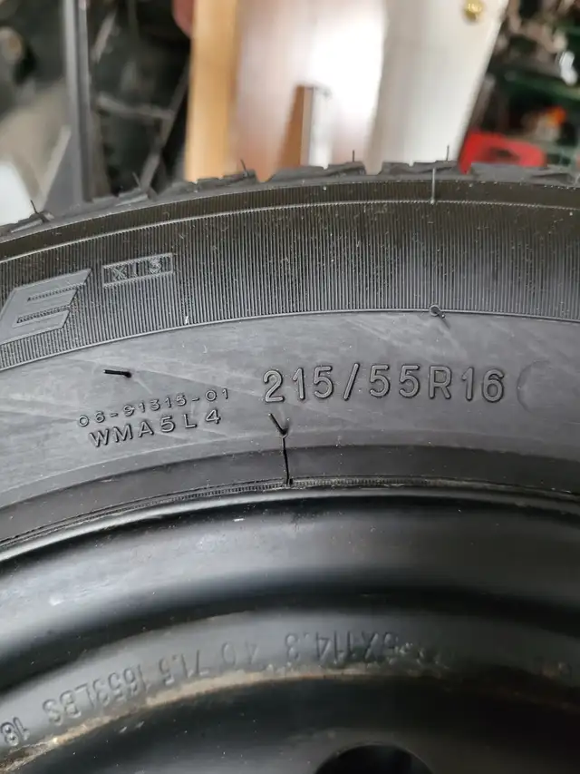 215/55R16 winter tires on rims. in Tires & Rims in Dartmouth - Image 5