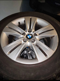 Used BMW Winter Tires with Rims 255/55/R18