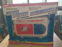 FIRST $25.00 TAKES IT~ Supreme Cassette Recorder With Microphone