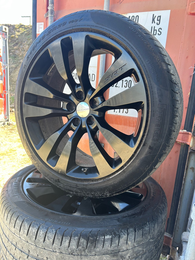 20”Dodge Charger SRT Rims Tires in Tires & Rims in Vernon