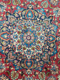 Square persian rug mashhad