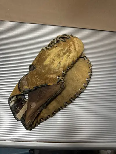Vintage Trapper Leather Baseball Glove, View more