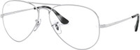 Ray-Ban Unisex's RX6489 Aviator Prescription Eyewear Frames