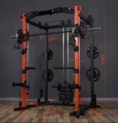 Squat rack - Smith machine - Pulley system - NEW IN BOX, View more