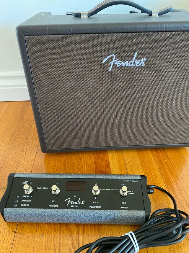 Fender Acoustic Junior Amp with Looper in Amps & Pedals in Windsor Region - Image 4