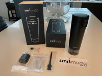 “SmrtMugg” Smart Battery Heated Travel Mug Cup- Brand New