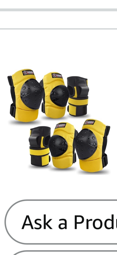 Adult/Kids Knee Pad Elbow PadsWrist Pads Youth Protective Gear., View more