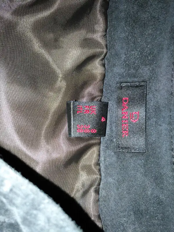 DANIER LEATHER CANADA Chocolate A-Line Leather Suede Knee Length in Women's - Dresses & Skirts in Markham / York Region - Image 6