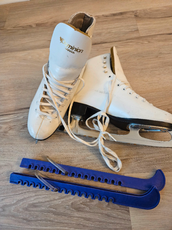 Ladies white figure skates.  Size 7. in Skates & Blades in St. Catharines