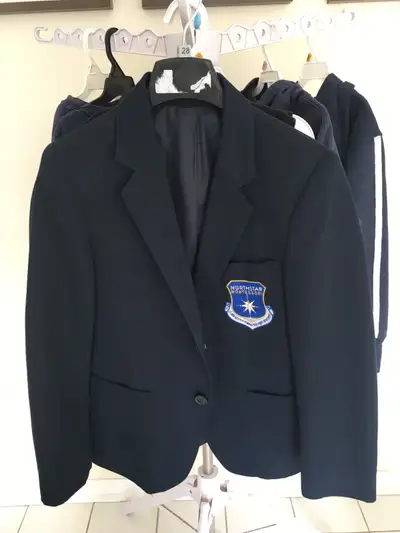 Previously used Northstar Montessori clothing. Decent condition. Some shirts have stains. Includes 7...