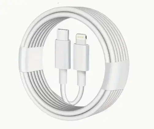 2m 6.6ft Type-C to Lightning Fast Charge / Data Cables in Cell Phone Accessories in Markham / York Region - Image 2