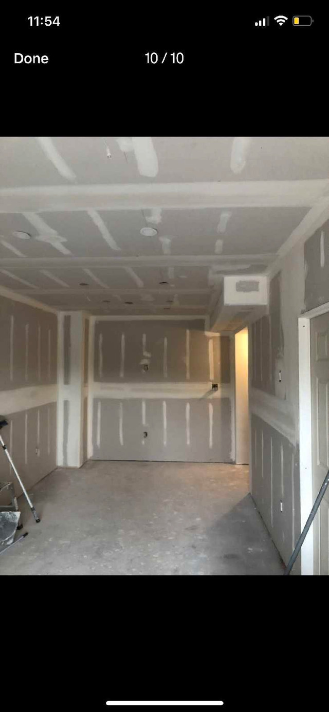 Experienced drywall finisher/installer $35/hr in Construction & Trades in Peterborough