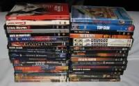 DVD Movies Western Action Thriller Horror Disney Classic 35 Lot
