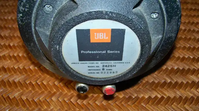 One, (single) JBL 2425H driver, CONSIDERING TRADES in Speakers in Gatineau - Image 4