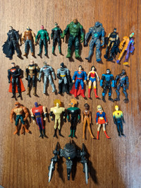DC  3.75 to 4.5 inch superhero action figures