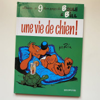 Bandes dessinées vintage Boule et Bill, Garfield