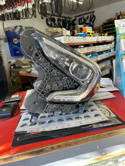 Headlight out of a 2018 GMC Terrian. Headlight works fine, drive LED light burnt out. Asking $300 OB...