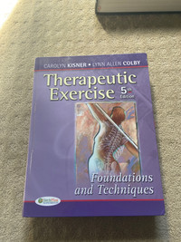 Therapeutic Exercise Textbook 5th Edition