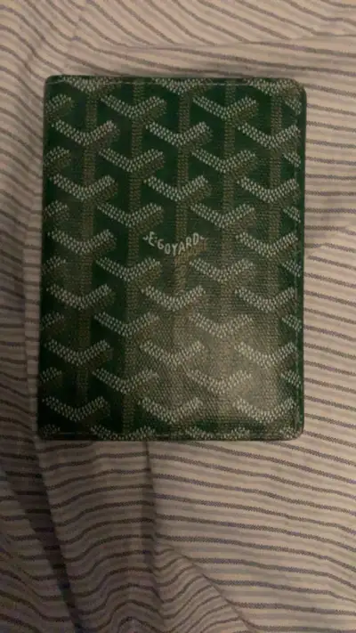 Goyard Victoire Bi-Fold Wallet (Green Goyardine) , View more