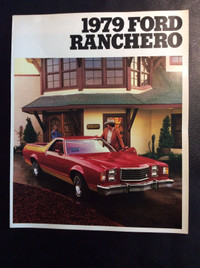 1979 MERCURY AND FORD NOS SALES BROCHURES....