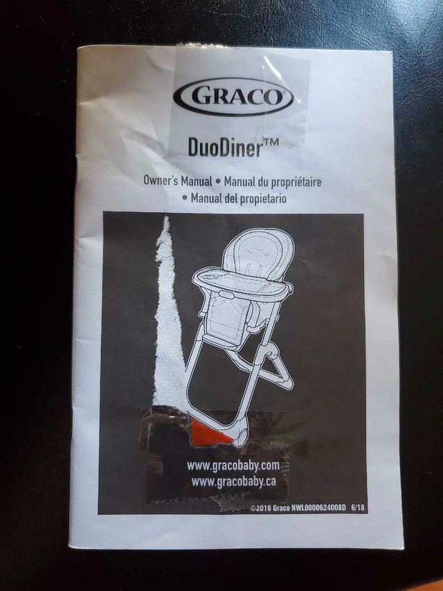 Graco Highchair  in Feeding & High Chairs in Mississauga / Peel Region - Image 4