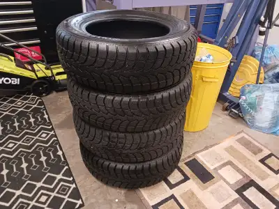 4 like new Winter Claw Tires by Cooper Tire. Only 2,500 KM. on these tires