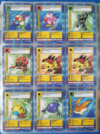 Digimon Digital Monsters 1st Edition 1999 cards LP / NM - 1/3