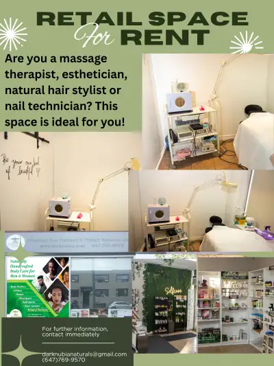 Private room for rent inside a natural product store