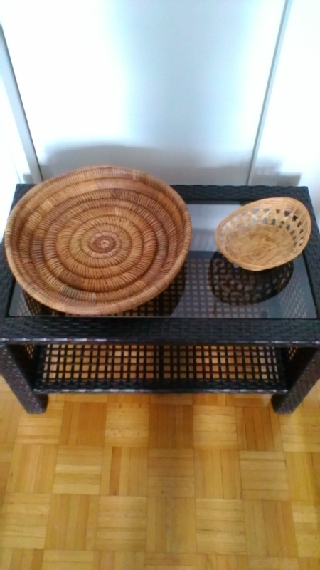 Rattan furniture, wicker and weaved backets in Multi-item in Ottawa - Image 3
